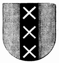 Wappen von Amsterdam.