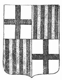 Wappen von Barcelona.