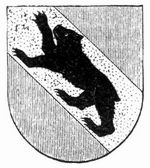 Wappen der Stadt und des Kantons Bern.