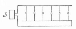 Fig. 3. Zweileitersystem mit gleichbleibender Stromstärke.