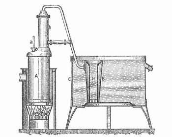 Fig. 2. Carrés intermittierende Eismaschine.