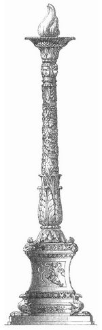 Fig. 2. Marmorkandelaber, römische Arbeit (Glyptothek, München).