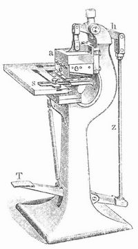Fig. 3. Schlitzschneidemaschine.