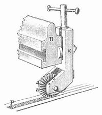 Fig. 8. Zackenschneideapparat.