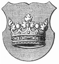 Wappen von Kronstadt (Siebenbürgen).