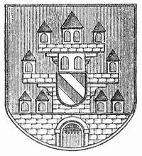 Wappen von Meerane.