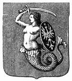 Meerweibchen (Wappen von Warschau).