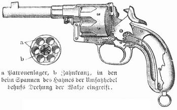 Fig. 2. Der deutsche Revolver M/83.