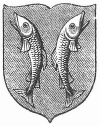 Wappen von Saalfeld a. d. Saale.
