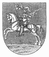 Wappen von Schwerin in Mecklenburg.
