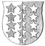 Wappen des Kantons Wallis.