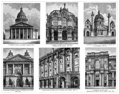 Architektur XII. Barock- und Rokokozeit (17. und 18. Jahrhundert.)