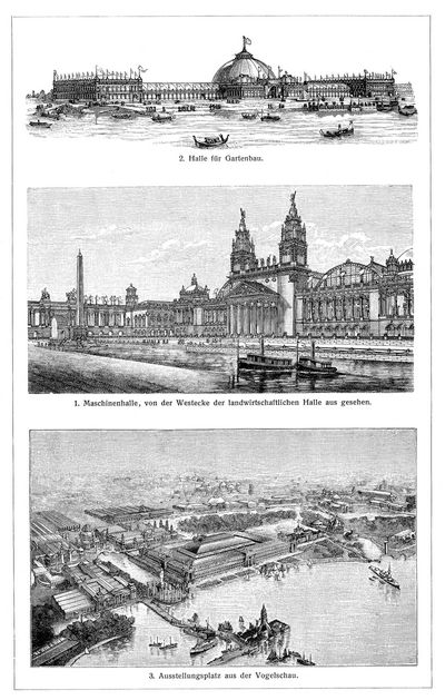 Ausstellungsbauten III. (Bauten der Weltausstellung in Chicago 1893.).