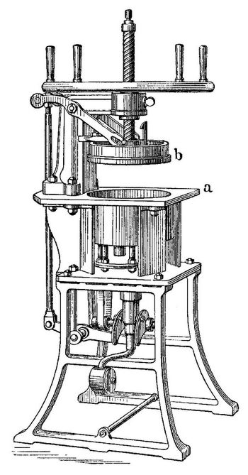 3. Teigteilmaschine von Brüning.