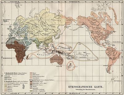 Ethnographische Karte.